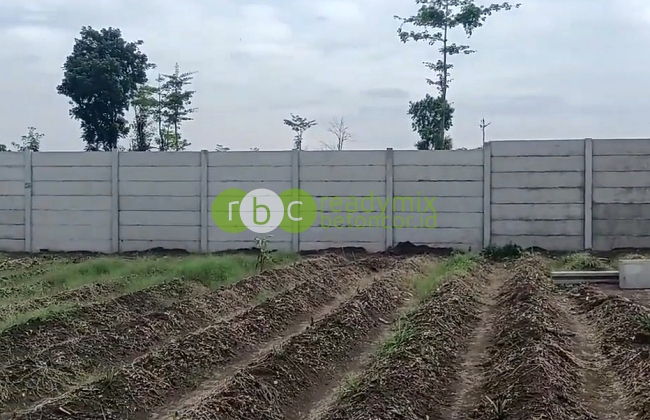 Harga Pagar Panel Beton di Cibungbulang Kab Bogor
