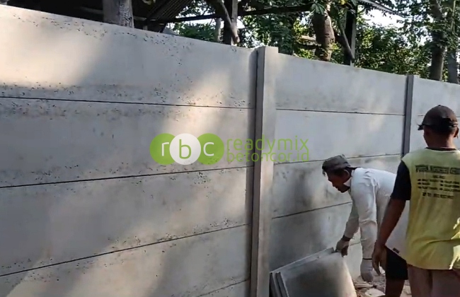 Harga Pagar Panel Beton di Jakarta Barat