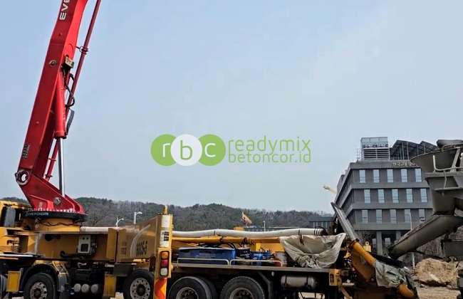 Jasa Penyewaan Concrete Pump di Cakung Jakarta Timur