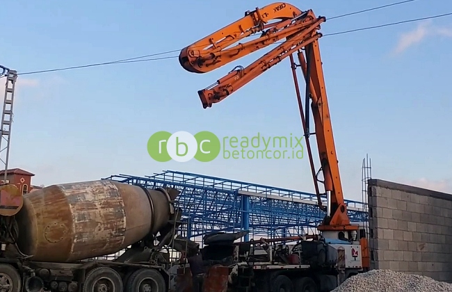 Tempat Penyewaan Concrete Pump di Grogol Petamburan Jakarta Barat