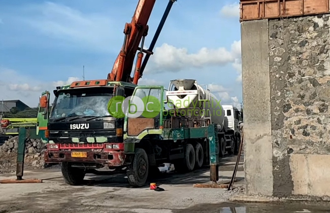 Tempat Penyewaan Concrete Pump di Jayanti Kab Tangerang