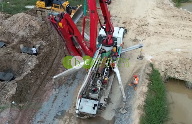 Jasa Penyewaan Concrete Pump di Cianjur