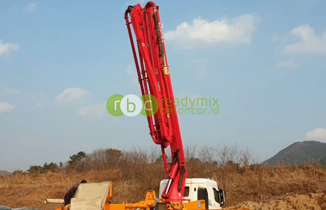 Jasa Penyewaan Concrete Pump di Bojongmangu Kab Bekasi