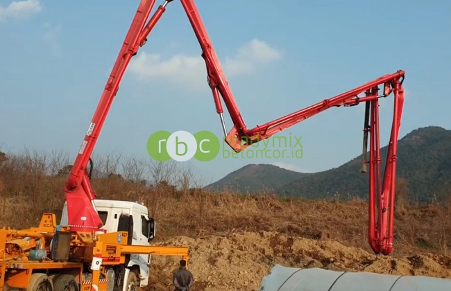 Tempat Penyewaan Concrete Pump di Bojongsari Depok