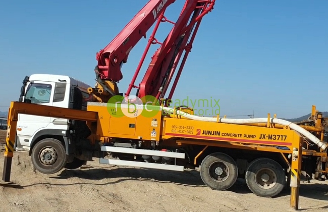 Jasa Penyewaan Concrete Pump di Rancasari Kota Bandung